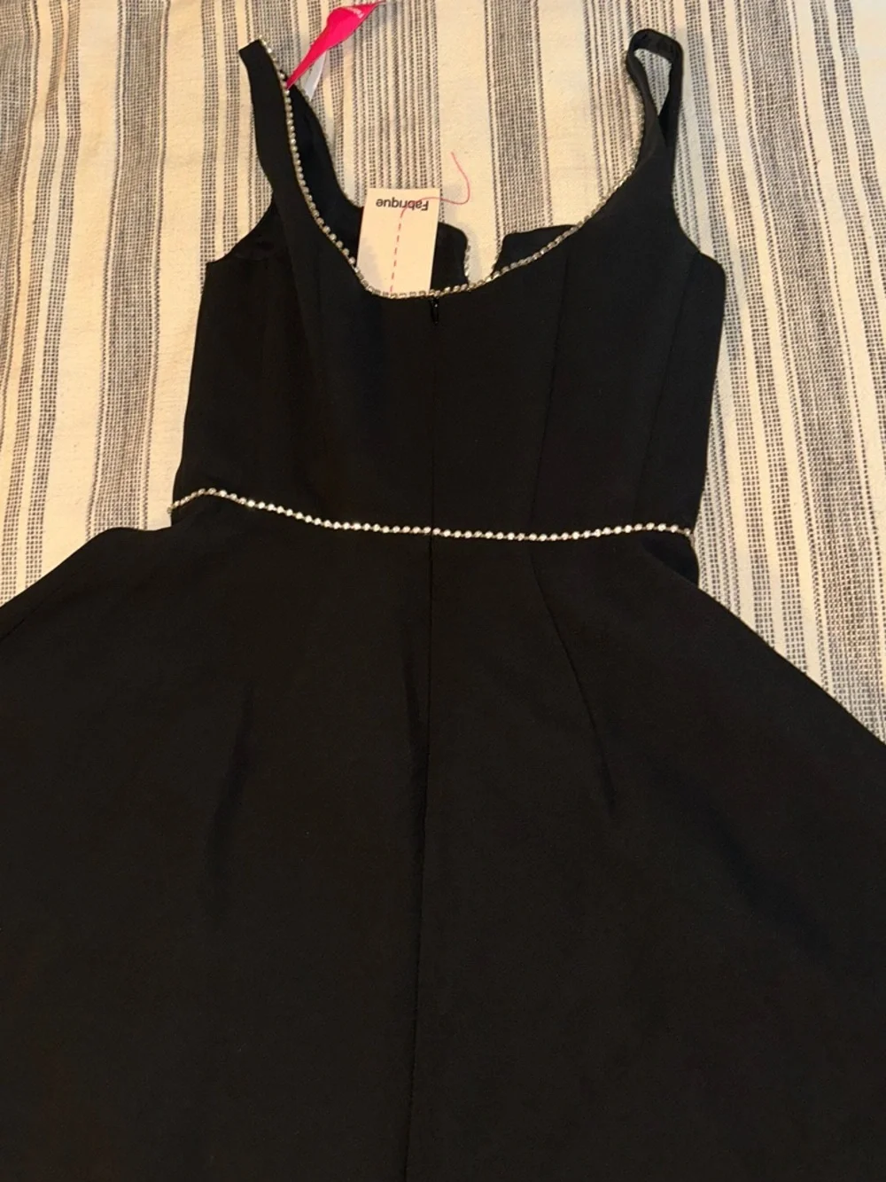 New Fabrique AVA RHINESTONE Dress - Picture 4 of 7